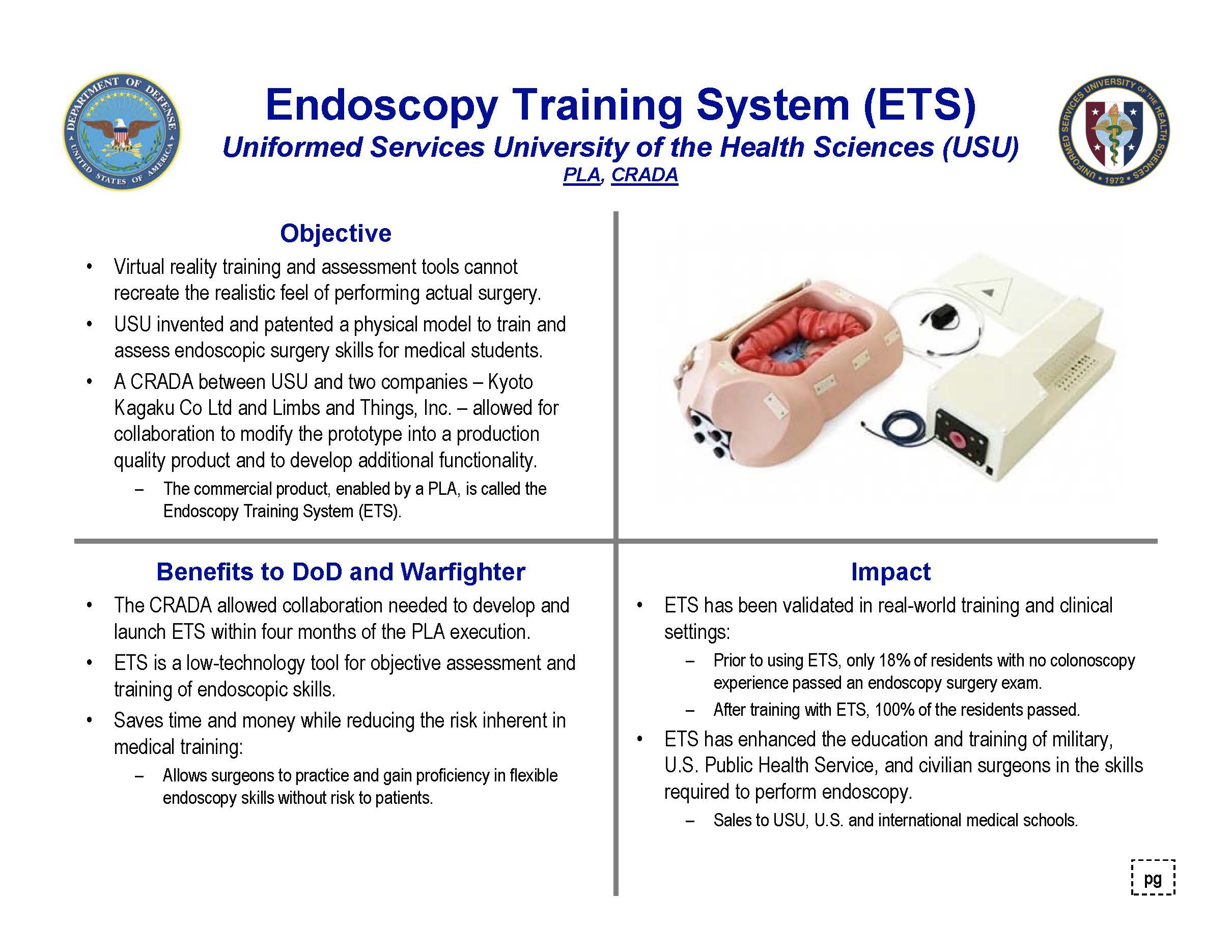 Endoscopy Training System | HJF